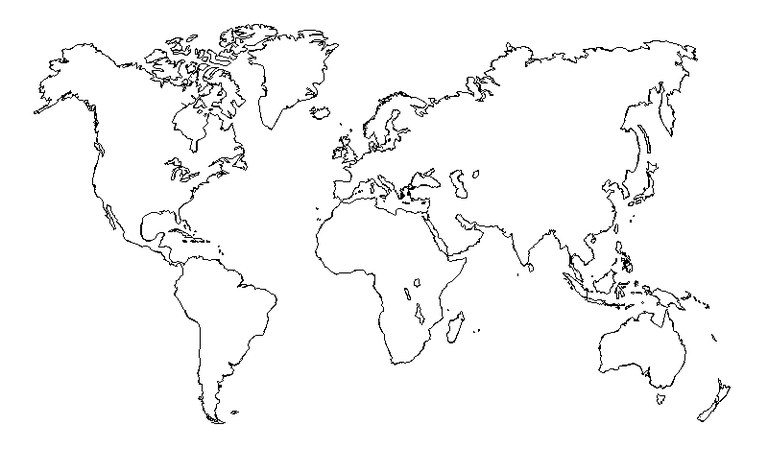 Ma1 Ch8: Carte du monde nu